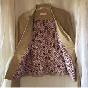 Tory Burch leather jacket.